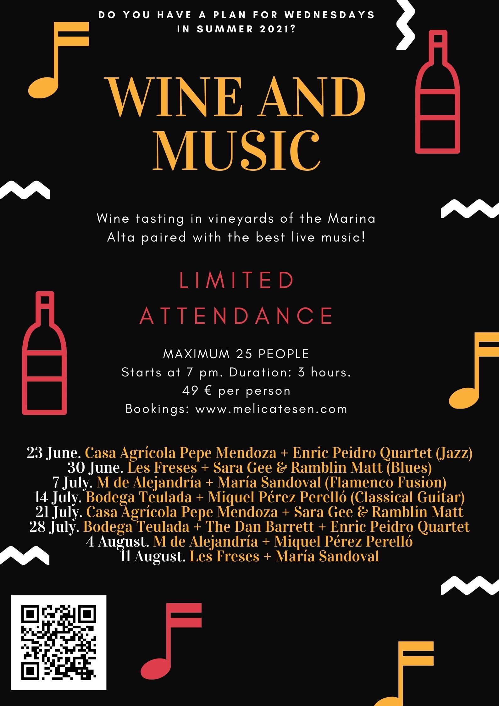 Wine and Music in Spain