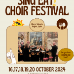 Sing Eat¡ Choir Festival for foodies in Spain. Playing in small towns. La Albufera