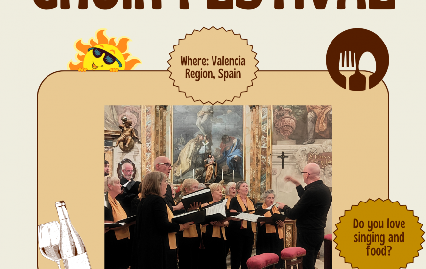 Sing Eat¡ Choir Festival for foodies in Spain. Playing in small towns. La Albufera
